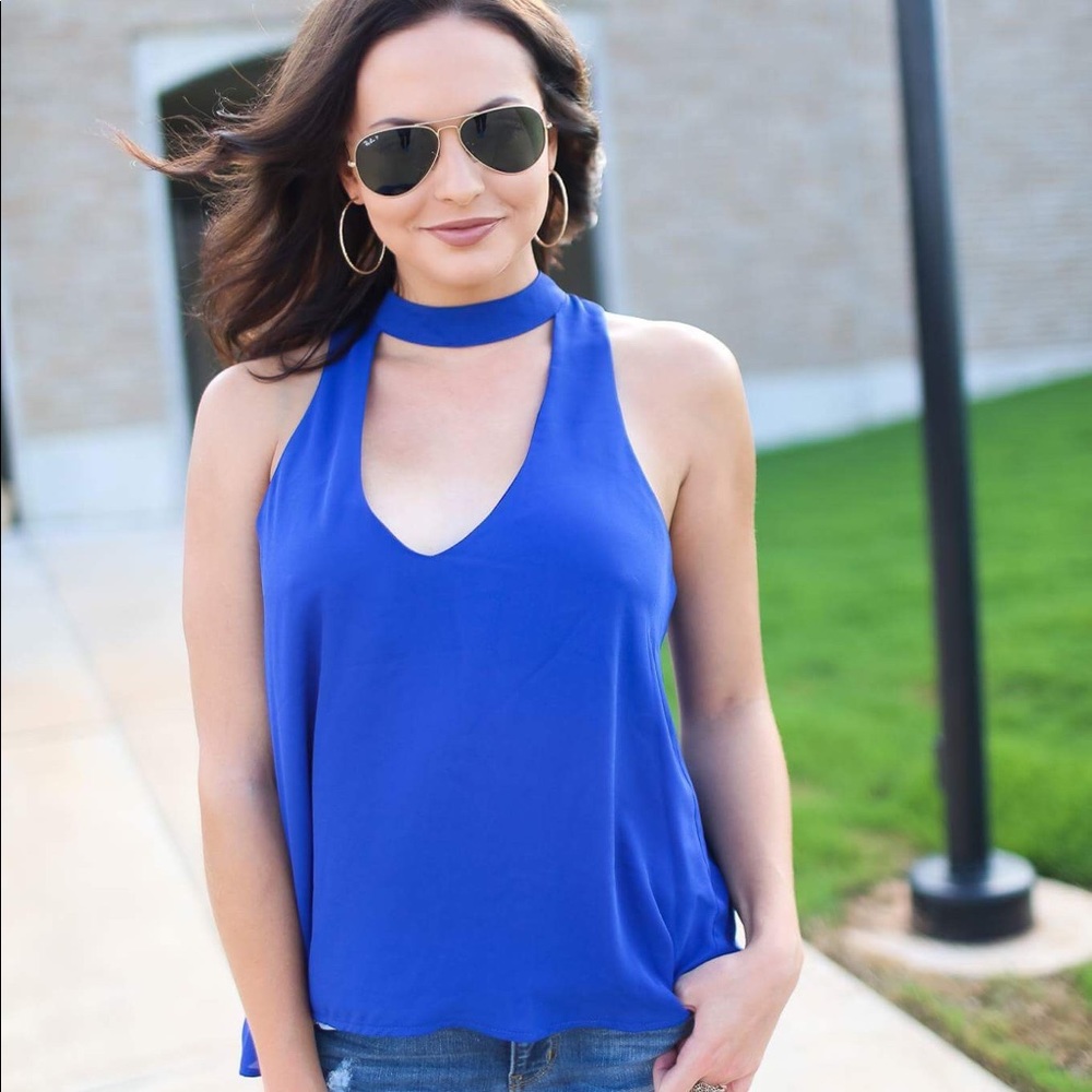 Buddy Love Blue Top